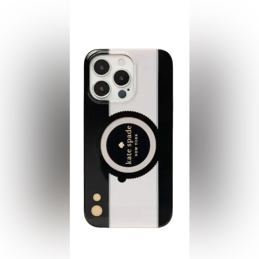 NWT Kate Spade Oh Snap! Parchment iPhone 13 PRO